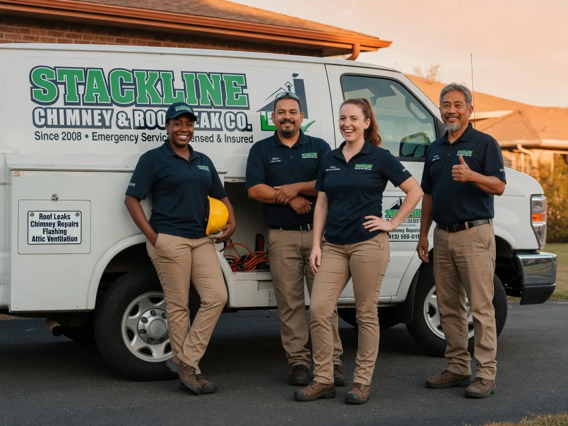 Chimney flashing repair company in Manlius, IL